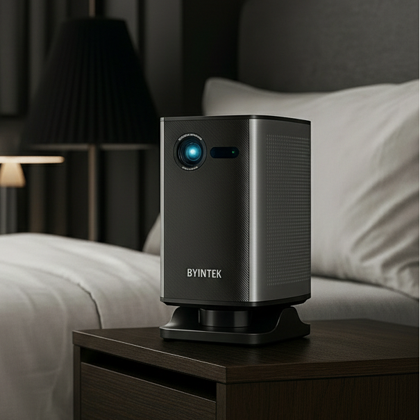 BYINTEK P70X Portable Smart Mini Projector – 4K