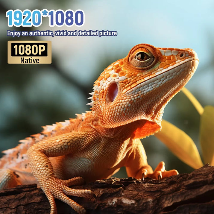 2025 4K UHD Projector 35000 Lumens Android Wifi 6 BT5.2 64G Native1080P Full HD Home Theater Movie Projector for Netflix