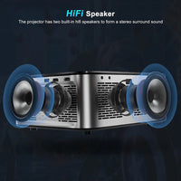 2025 4K UHD Projector 35000 Lumens Android Wifi 6 BT5.2 64G Native1080P Full HD Home Theater Movie Projector for Netflix