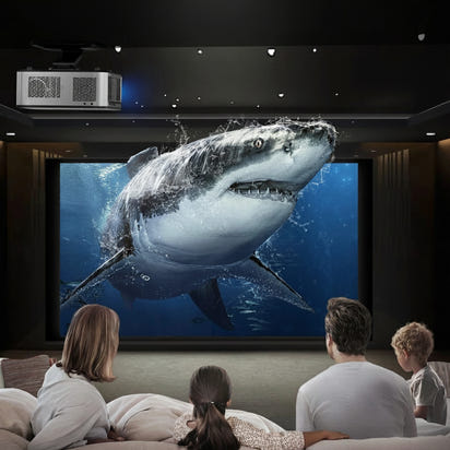 2025  45000 Lumens 4K UHD Projector Laser TOF Focus Android 12 Wifi 1080P Full HD Home Theater Movie Projector for Netflix