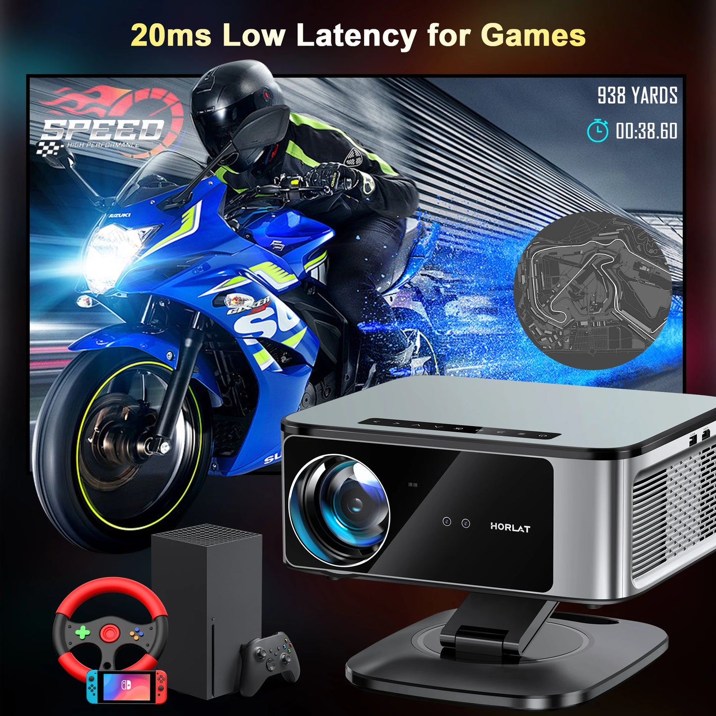 2025  45000 Lumens 4K UHD Projector Laser TOF Focus Android 12 Wifi 1080P Full HD Home Theater Movie Projector for Netflix